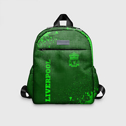 Детский рюкзак Liverpool - green gradient вертикально, цвет: 3D-принт