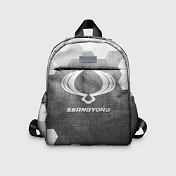 Детский рюкзак SsangYong - grey gradient, цвет: 3D-принт