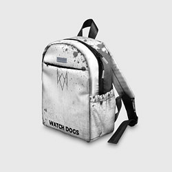 Детский рюкзак Watch Dogs - white gradient по-центру, цвет: 3D-принт — фото 2