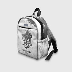 Детский рюкзак Cyberpunk 2077 - white gradient, цвет: 3D-принт — фото 2