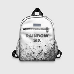 Детский рюкзак Rainbow Six - white gradient посередине, цвет: 3D-принт