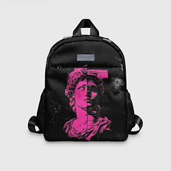 Детский рюкзак Скульптура гранж арт, цвет: 3D-принт