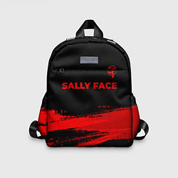Детский рюкзак Sally Face - red gradient посередине, цвет: 3D-принт