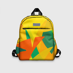 Детский рюкзак Настроение в цветных тонах, цвет: 3D-принт
