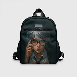 Детский рюкзак Стильный мужчина в очках, цвет: 3D-принт