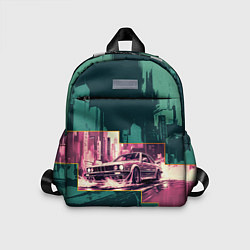 Детский рюкзак Дрифтующий спорткар, цвет: 3D-принт