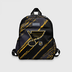 Детский рюкзак Сент Луис Блюз - агрессивная текстура, цвет: 3D-принт