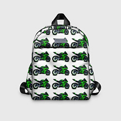 Детский рюкзак Motorbike green