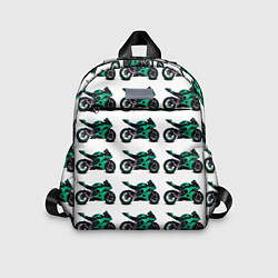 Детский рюкзак Motorcycle turquoise
