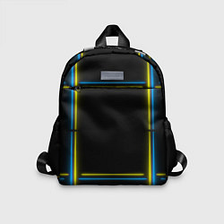 Детский рюкзак Neon yellow blue