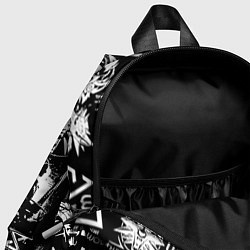 Детский рюкзак Doom логотипы ведьмак, цвет: 3D-принт — фото 2