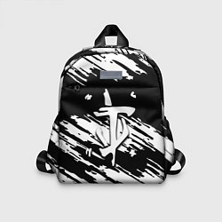 Детский рюкзак Doom краски полосы, цвет: 3D-принт