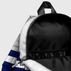 Детский рюкзак Субару - белый и синий, цвет: 3D-принт — фото 2