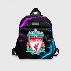 Детский рюкзак Liverpool neon storm, цвет: 3D-принт