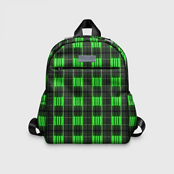 Детский рюкзак Color green and black