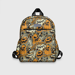 Детский рюкзак Хэллоуин тыквы, цвет: 3D-принт
