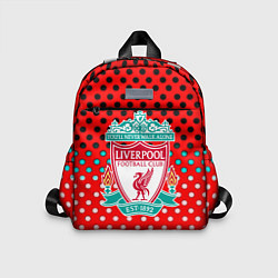 Детский рюкзак Liverpool точки текстура спорт, цвет: 3D-принт