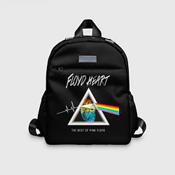 Детский рюкзак Pink Floyd сердце, цвет: 3D-принт