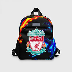 Детский рюкзак Ливерпуль шторм молнии, цвет: 3D-принт