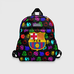 Детский рюкзак Barcelona neon games logo