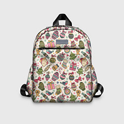 Детский рюкзак Новогодний паттерн