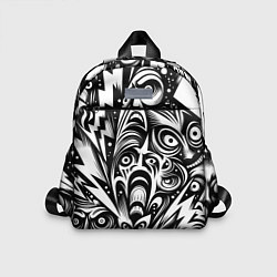 Детский рюкзак Lightnings and faces - ai art fantasy