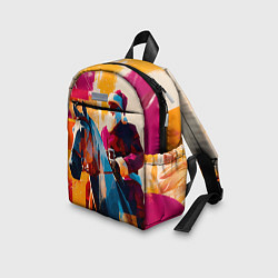 Детский рюкзак Дед Мороз на коне, цвет: 3D-принт — фото 2