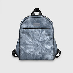 Детский рюкзак Абстракция - gray-blue, цвет: 3D-принт