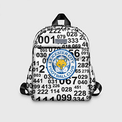 Детский рюкзак Лестер сити цифры символы, цвет: 3D-принт