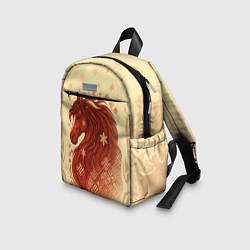 Детский рюкзак Славянский конь, цвет: 3D-принт — фото 2