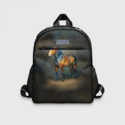 Детский рюкзак Конь Ренессанс, цвет: 3D-принт