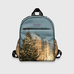 Детский рюкзак Елка во дворе города