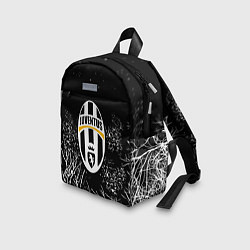 Детский рюкзак Ювентус белые деревья, цвет: 3D-принт — фото 2