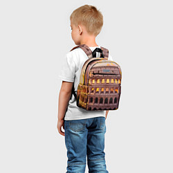 Детский рюкзак Колизей в лучах заката, цвет: 3D-принт — фото 2