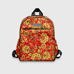 Детский рюкзак Хохлома, цвет: 3D-принт