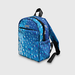 Детский рюкзак Капли воды, цвет: 3D-принт — фото 2