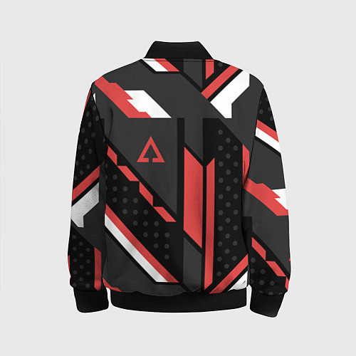 Детский бомбер CS:GO Cyrex Pattern / 3D-Черный – фото 2