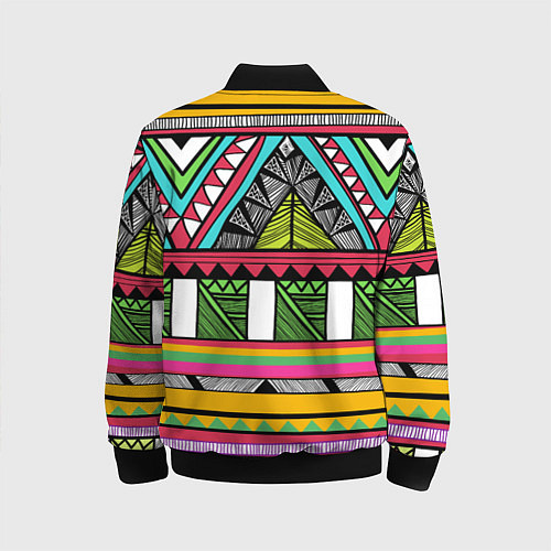 Детский бомбер Зимбабве / 3D-Черный – фото 2