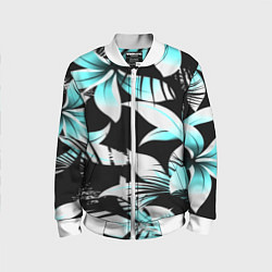 Бомбер детский Tropica, цвет: 3D-белый