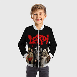 Бомбер детский LORDI, цвет: 3D-белый — фото 2