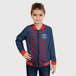 Бомбер детский FC PSG: Creative, цвет: 3D-красный — фото 2