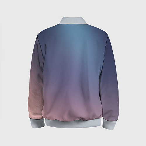 Детский бомбер Your Name / 3D-Серый – фото 2