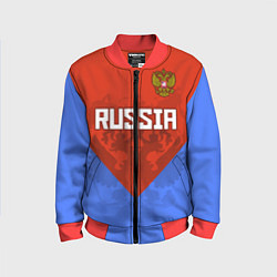 Бомбер детский Russia Red & Blue, цвет: 3D-красный