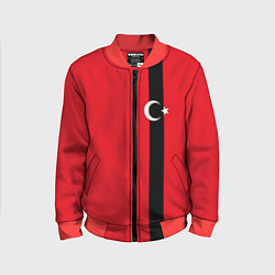 Бомбер детский Турция, цвет: 3D-красный