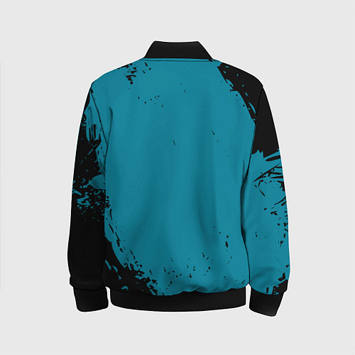 Детский бомбер Real madrid - grange style / 3D-Черный – фото 2