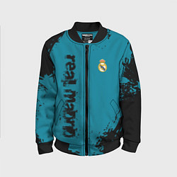 Бомбер детский Real madrid - grange style, цвет: 3D-черный