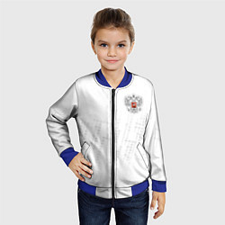 Бомбер детский Russia 2022 The Winner!, цвет: 3D-синий — фото 2