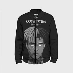 Бомбер детский XXXTentacion: 1998-2018, цвет: 3D-черный