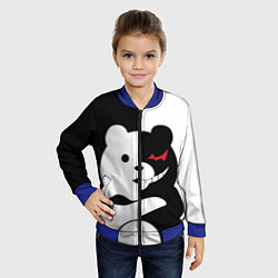Бомбер детский Monokuma Drae, цвет: 3D-синий — фото 2
