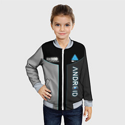 Бомбер детский Detroit: Android RK900, цвет: 3D-серый — фото 2
